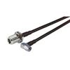 Picture of SMA Male Right Angle to N-Female Bulkhead, Pigtail 10 ft 195-Series