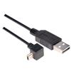 Picture of Angled USB Cable, Straight A Male/Up Angle Mini B5 Male, 3.0m