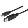 Picture of USB 3.0 Type C to Type B Straight Connection 3 Meter