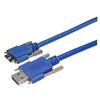 Picture of USB 3.0 Cable, Type A/micro B with Thumbscrew Hardware 3.0M