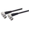 Picture of RG59A Coaxial Cable, BNC 90° Male / 90° Male, 1.5 ft