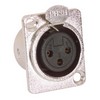 Picture of XLR 3 Pin Solder Connector, Female