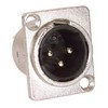 Picture of XLR 3 Pin Solder Connector, Male