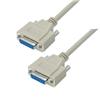 Picture of Reversible Hardware Molded D-Sub Cable, DB15 Female / Female, 2.5 ft