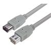 Picture of IEEE-1394 Firewire Cable, Type 1 M - Type 1 F, 1.0m