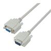 Picture of Deluxe Molded D-Sub Cable, DB9 Male / Female, 5.0 ft