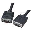 Picture of Premium SVGA Extension Cable, HD15 Male / Female, Black 10.0 ft