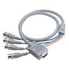 Picture of VGA Breakout Cable, HD15 Male / 4 BNC Male, 3.0 ft