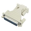 Picture of Molded AT Adapter, High Profile, DB25 Male / DB9 Female