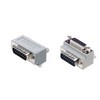 Picture of Low Profile Right Angle Adapter, DB15 Male / Female, Cable Exit 2