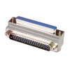Picture of Low Profile Right Angle Adapter, DB37 Male / Female, Cable Exit 2