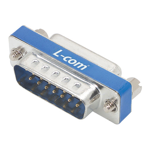 Picture of Capacitive Filter (EMC) Adapter, DB15 Male/Female