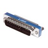 Picture of Slimline Null Modem Adapter, DB25 Specialty, Male / Female