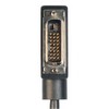 Picture of DVI-D Dual Link LSZH DVI Cable Male / Male Right Angle,Left 3.0 ft