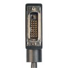 Picture of DVI-D Dual Link LSZH DVI Cable Male / Male Right Angle, Right 5.0 ft
