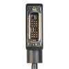 Picture of DVI-D Single Link DVI Cable Male / Male Right Angle, Right, 1.0 ft
