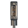 Picture of DVI-D Single Link LSZH DVI Cable Male / Male Right Angle, Right, 5.0 ft