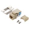 Picture of Cat6 ECF Keystone Jack 110/RJ45 EIA568A/B Ivory