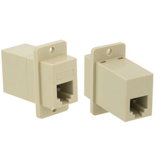 Picture of Modular Coupler, RJ11 (6x4), Crossed, 30um