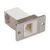 Picture of Cat 6a RJ45 Coupler (8x8) Right Angle Deluxe Panel Coupler Kit