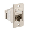 Picture of Category 6a/7 Panel Mount Style Coupler Kit - Shielded RJ45 (8x8) Feed-thru, Ruggedized Metal Die-Cast shell, PoE+ Rated