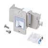 Picture of Panel Mount Category 6a Keystone Jack Tool-less w/ PoE+ Compliance