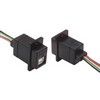 Picture of USB Type B Jack, 10"" Leads, Black