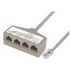 Picture of USOC Bridge, 8x8 Plug / 4 (8x8) Jacks