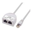 Picture of TIA568 Splitter, 8x8 Plug / 2 10Base-T Jacks