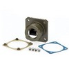 Picture of Cat6, Flange Mount, Zinc-Nickel finish with Grounding Shield and Mounting Hardware