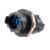Picture of IP68 ODVA Compatible LC Inline Duplex Adapter, SM, with Dust Cap