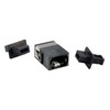 Picture of Fiber Optic MPO Coupler, Black