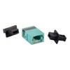 Picture of Fiber Optic MPO Coupler, Aqua