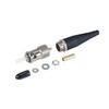 Picture of MIL M83522 ST Connector, Multimode Locking Nickel Plated Brass for 2mm fiber