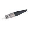 Picture of Ruggedized COTS ST Connector, Multimode Non-Locking Stainless Steel for 2mm fiber
