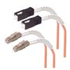 Picture of OM2 50/125, Multimode Fiber Optic LC/SC Flex Boot Assembly, 3.0m