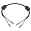 Picture of OM1 62.5/125, Fiber Cable with Grommets, Dual LC / Dual LC, 10.0m