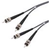 Picture of OM1 62.5/125, Multimode Low Smoke Zero Halogen, Fiber Cable Dual ST / Dual ST, 4.0m