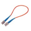 Picture of Fiber Loopback with FC Connectors, 50/125