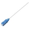 Picture of 9/125  900um Fiber Pigtail SC, White 2.0m