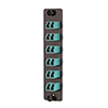 Picture of Fiber Sub Panel, 6 LC Duplex 10G Couplers, Ceramic Sleeve