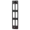 Picture of Fiber Sub Panel, Blank Sub Panel w/6 SC Duplex/LC Quad Openings, Black