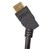 Picture of High Speed HDMI  Cable with Ethernet, Male/ 45 Degree Angle Male, Left Exit 2.0 M