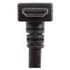 Picture of High Speed HDMI  Cable with Ethernet, Male/ Right Angle Male, Bottom Exit 4.0 m