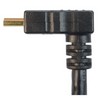 Picture of High Speed HDMI  Cable with Ethernet, Male/ Right Angle Male, LSZH, Top Exit 5.0 m