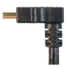 Picture of High Speed HDMI  Cable with Ethernet, Male/ Right Angle Male, LSZH, Bottom Exit 4.0 m
