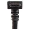 Picture of High Speed HDMI  Cable with Ethernet, Male/ Right Angle Male, LSZH, Bottom Exit 5.0 m