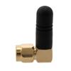 Picture of 2.4 GHz 1.18 dBi Rubber Duck STUB Antenna - RIGID 90° RP-SMA Plug