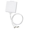 Picture of 2.4/4.9-5.8 GHz 4-Element Dual Polarized Flat Panel Antenna - (4) RP-TNC Plug Connectors