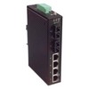 Picture of IES-Series 6 Port Industrial Ethernet Switch 4x RJ45 10/100TX 2x Duplex SC 100FX Single mode 20km